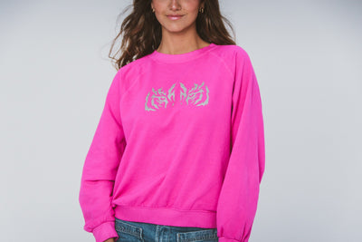 SUDADERA TIGRE FUCSIA Cotton Sail Swimwear