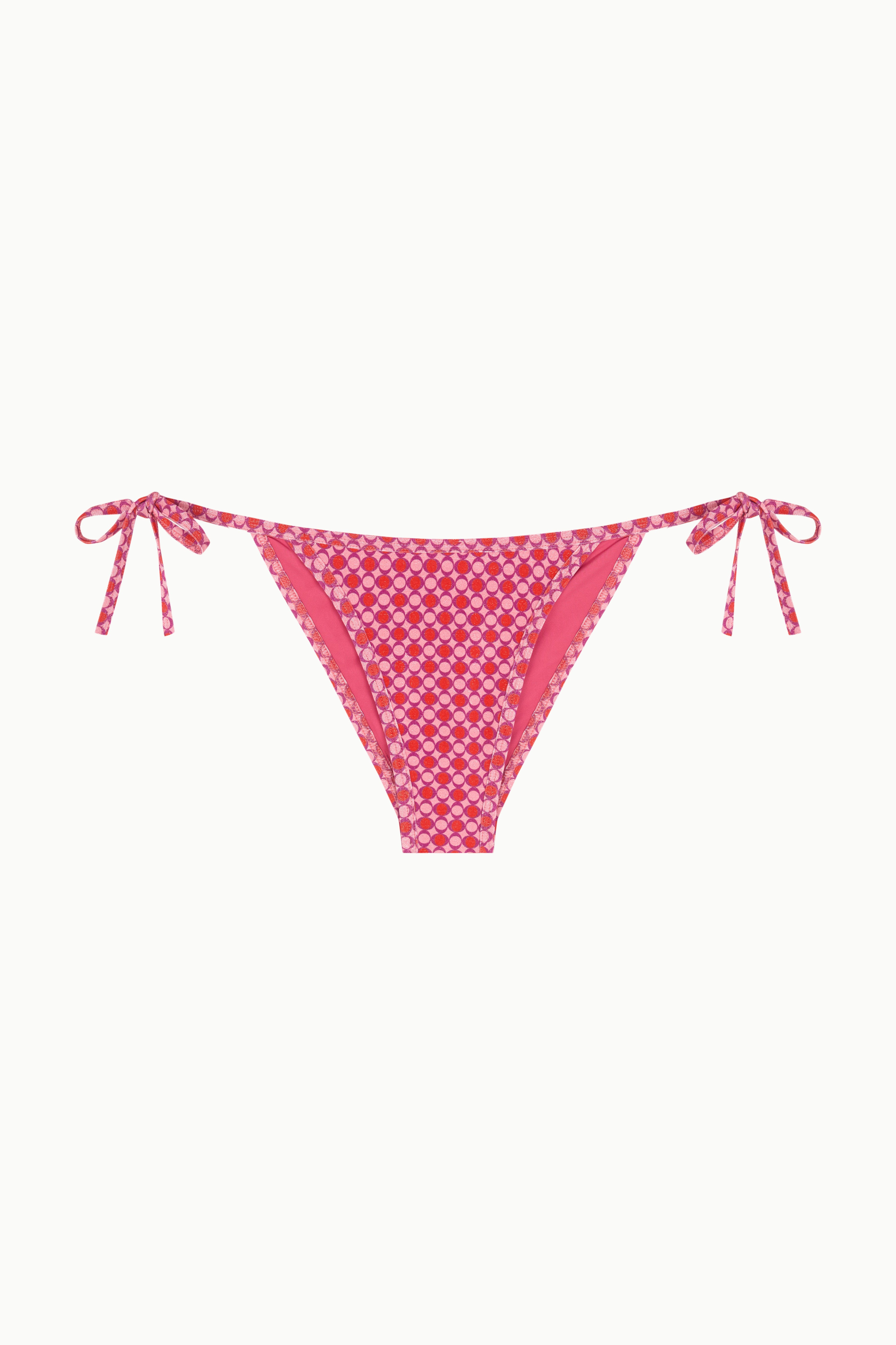 BRAGUITA MINIMAL LÚREX RETRO Cotton Sail Swimwear