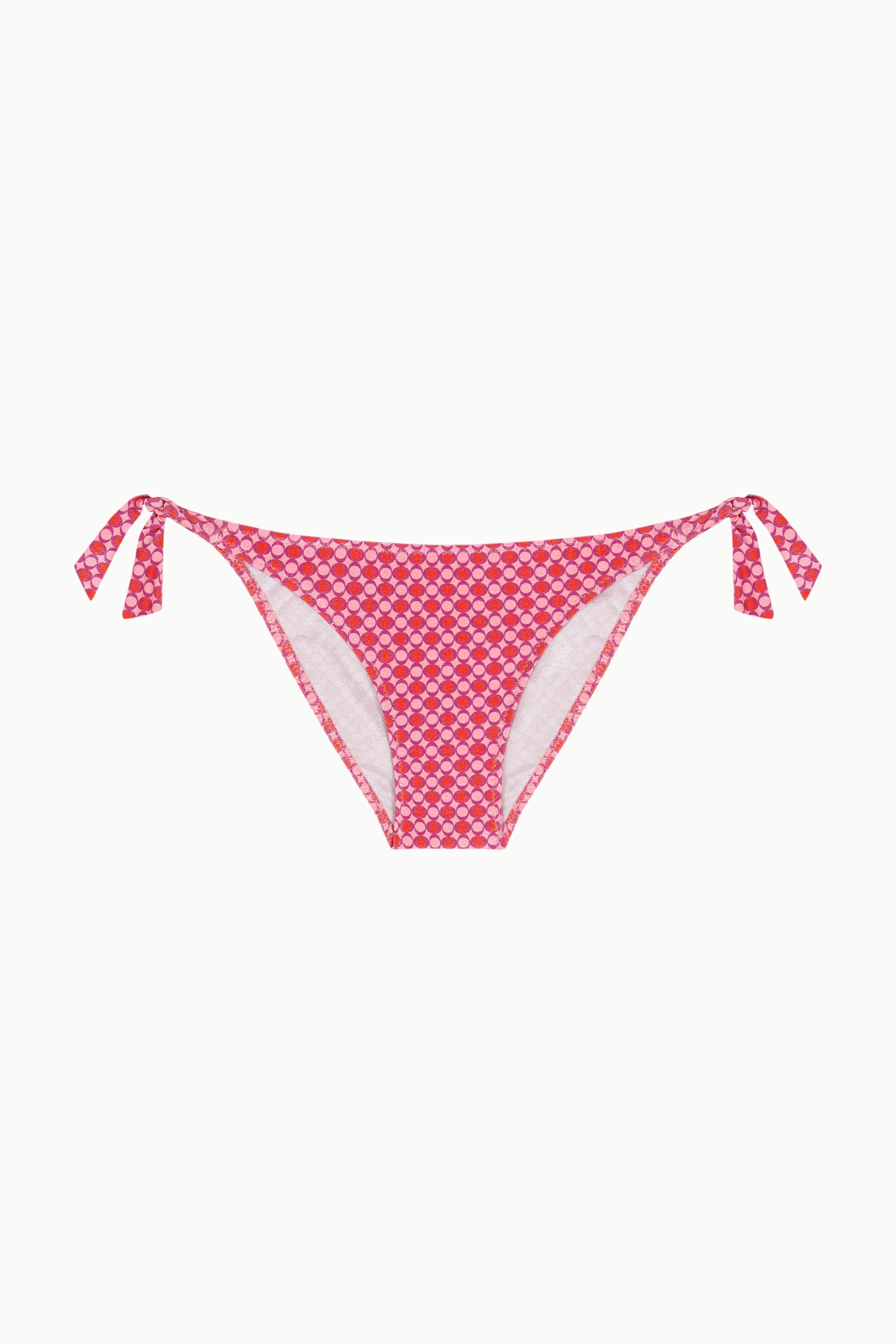 BRAGUITA LAZOS LÚREX RETRO Cotton Sail Swimwear
