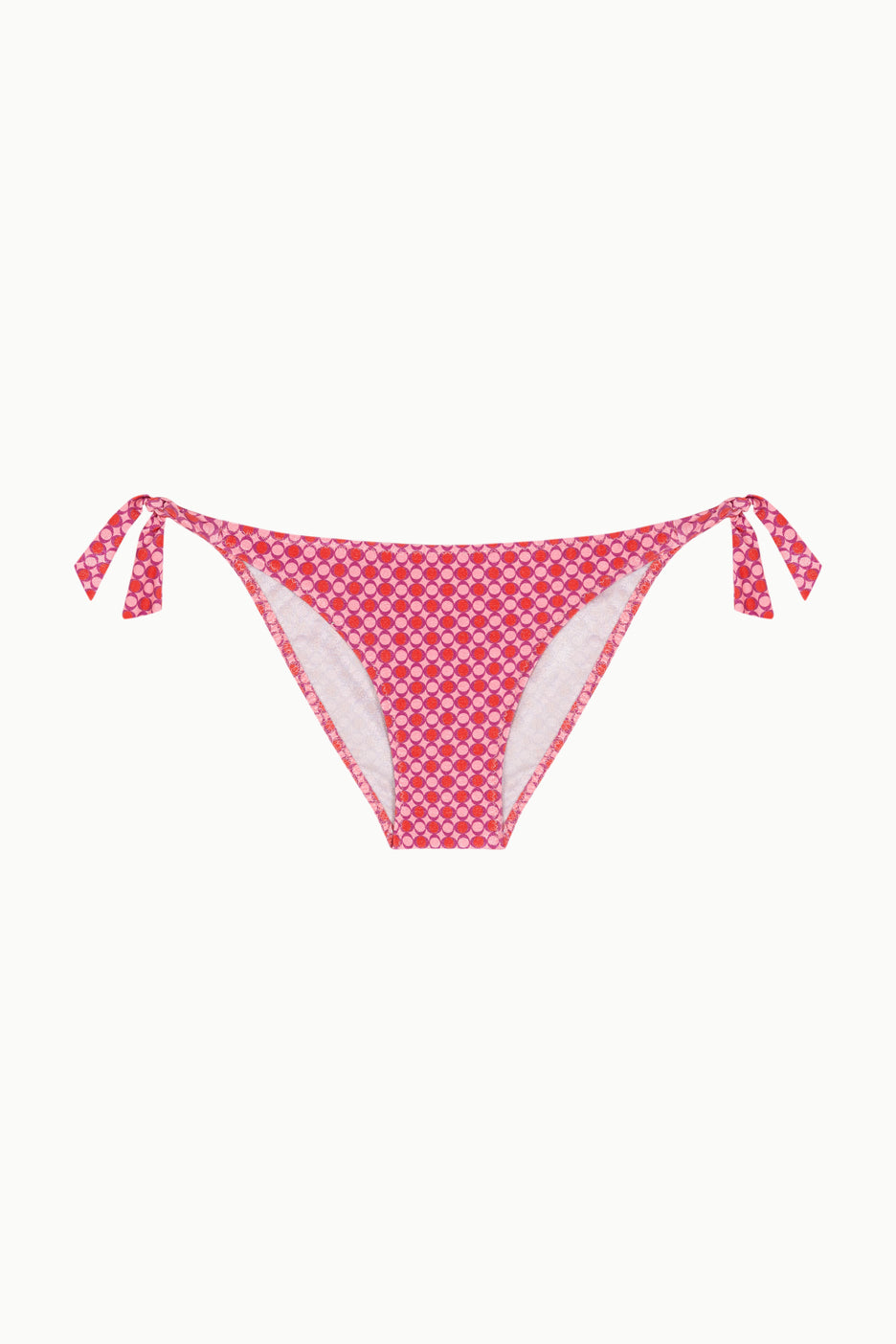 BRAGUITA LAZOS LÚREX RETRO Cotton Sail Swimwear