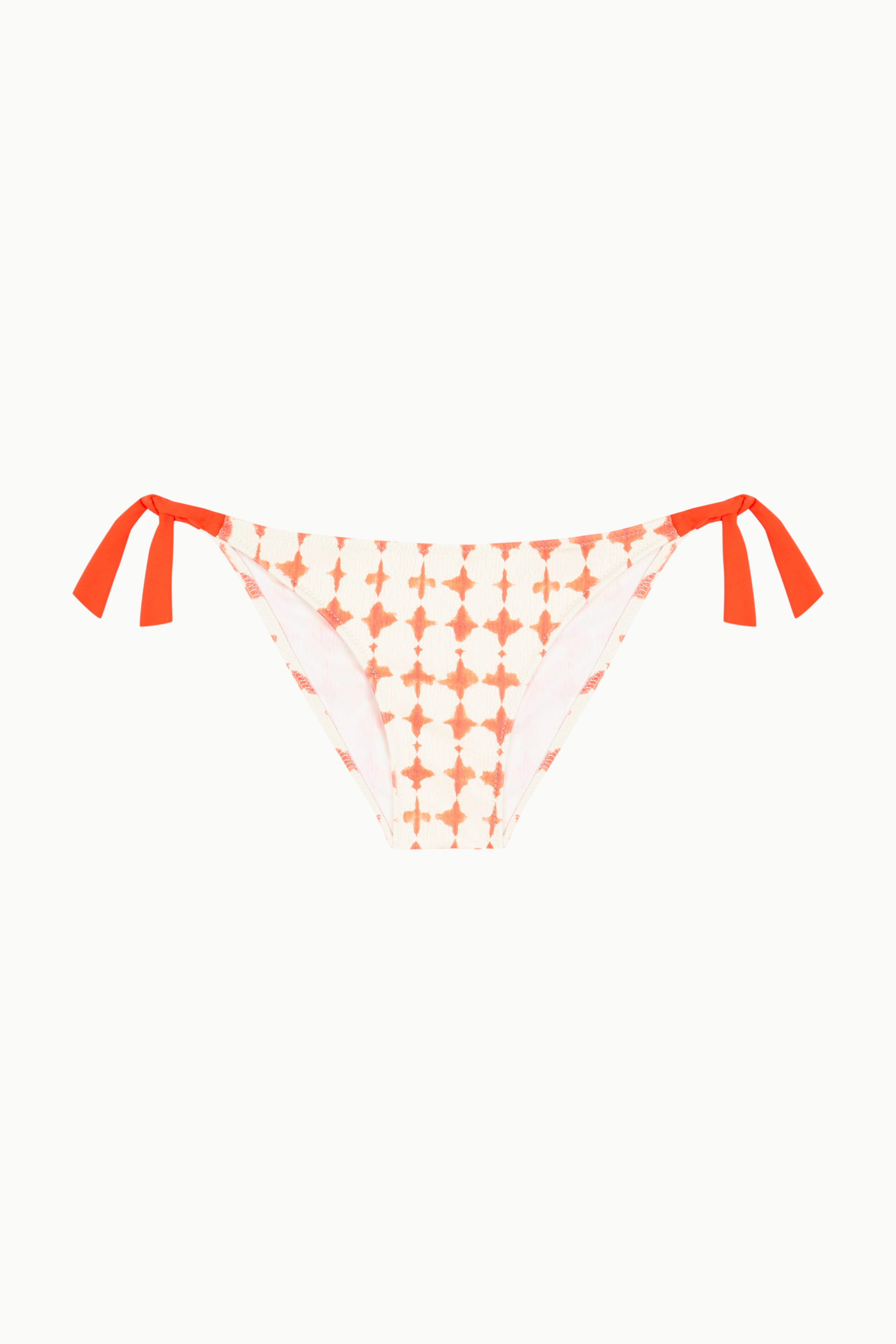 BRAGUITA LAZOS CRUCES Cotton Sail Swimwear