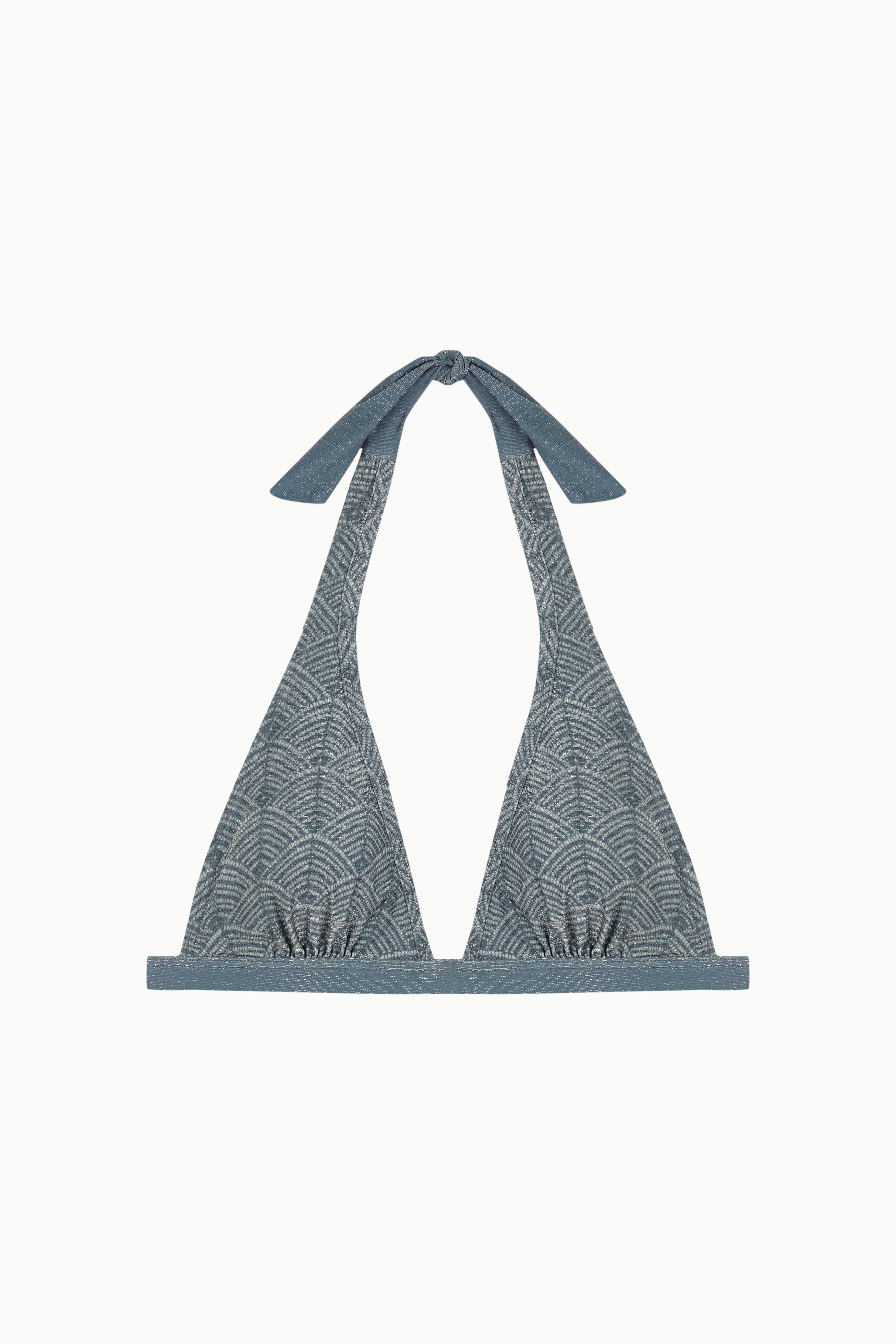 TOP BALI LÚREX NENÚFARES Cotton Sail Swimwear