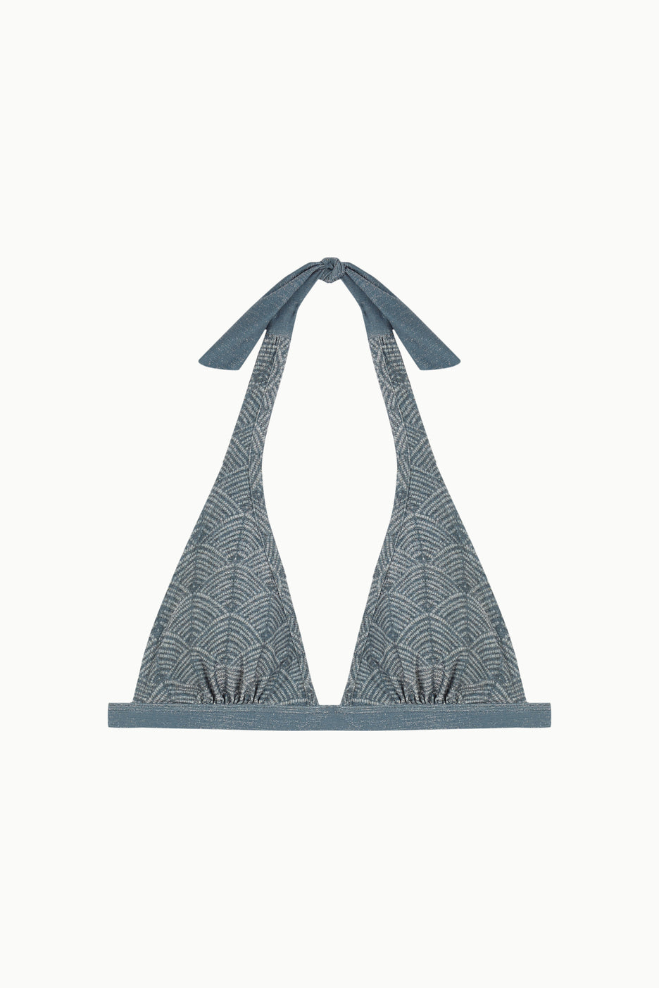 TOP BALI LÚREX NENÚFARES Cotton Sail Swimwear