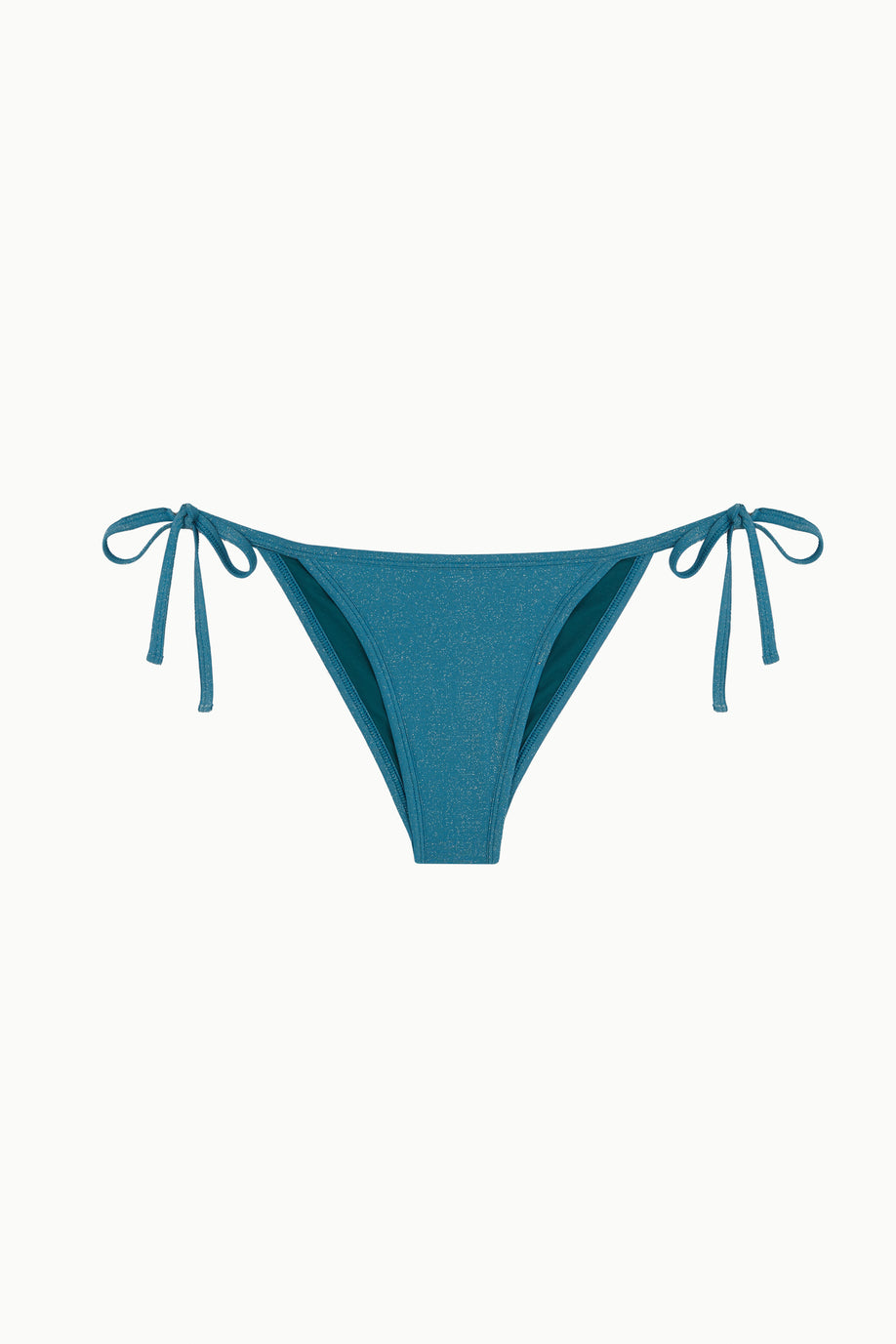 BRAGUITA MINIMAL LÚREX VERDE PETRÓLEO Cotton Sail Swimwear