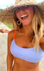 BIKINI AMALFI LAVANDA Y NARANJA FLÚOR Cotton Sail Swimwear