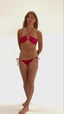 Bikini Ibiza Lúrex color rubí