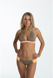 TOP BALI TOPO Y SALMÓN Cotton Sail Swimwear