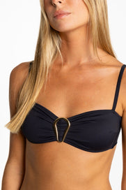 TOP HABANA NEGRO Cotton Sail Swimwear