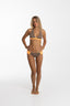 BRAGUITA BALI TOPO Y SALMÓN Cotton Sail Swimwear