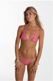 BRAGUITA MINIMAL LÚREX RETRO Cotton Sail Swimwear