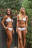 TOP HABANA WHITE Cotton Sail Swimwear
