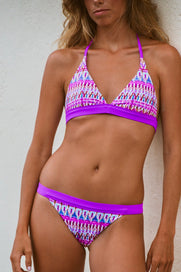 BIKINI CAPRI ÉTNICO Cotton Sail Swimwear