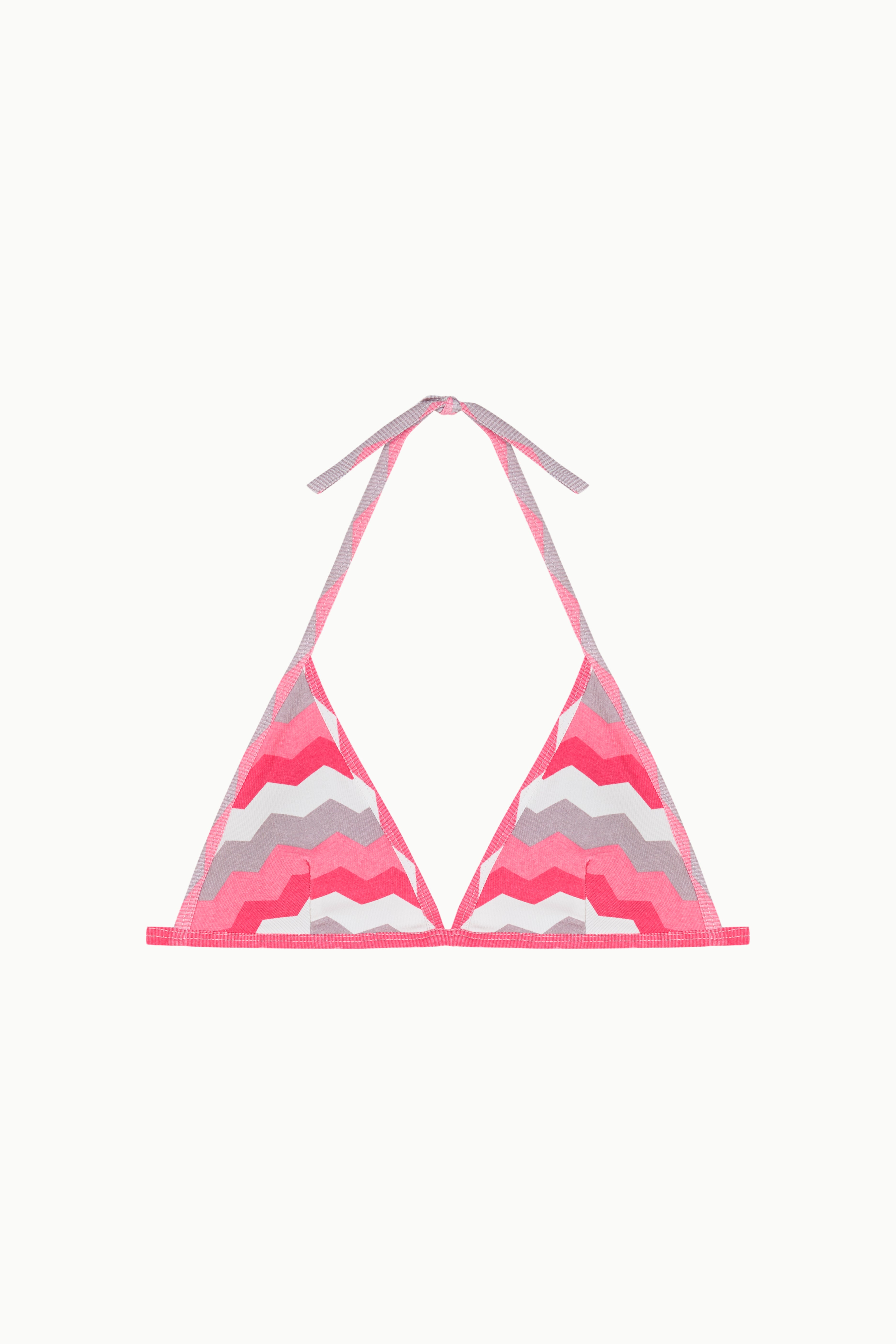 TOP MINIMAL CANALÉ ZIGZAG Cotton Sail Swimwear