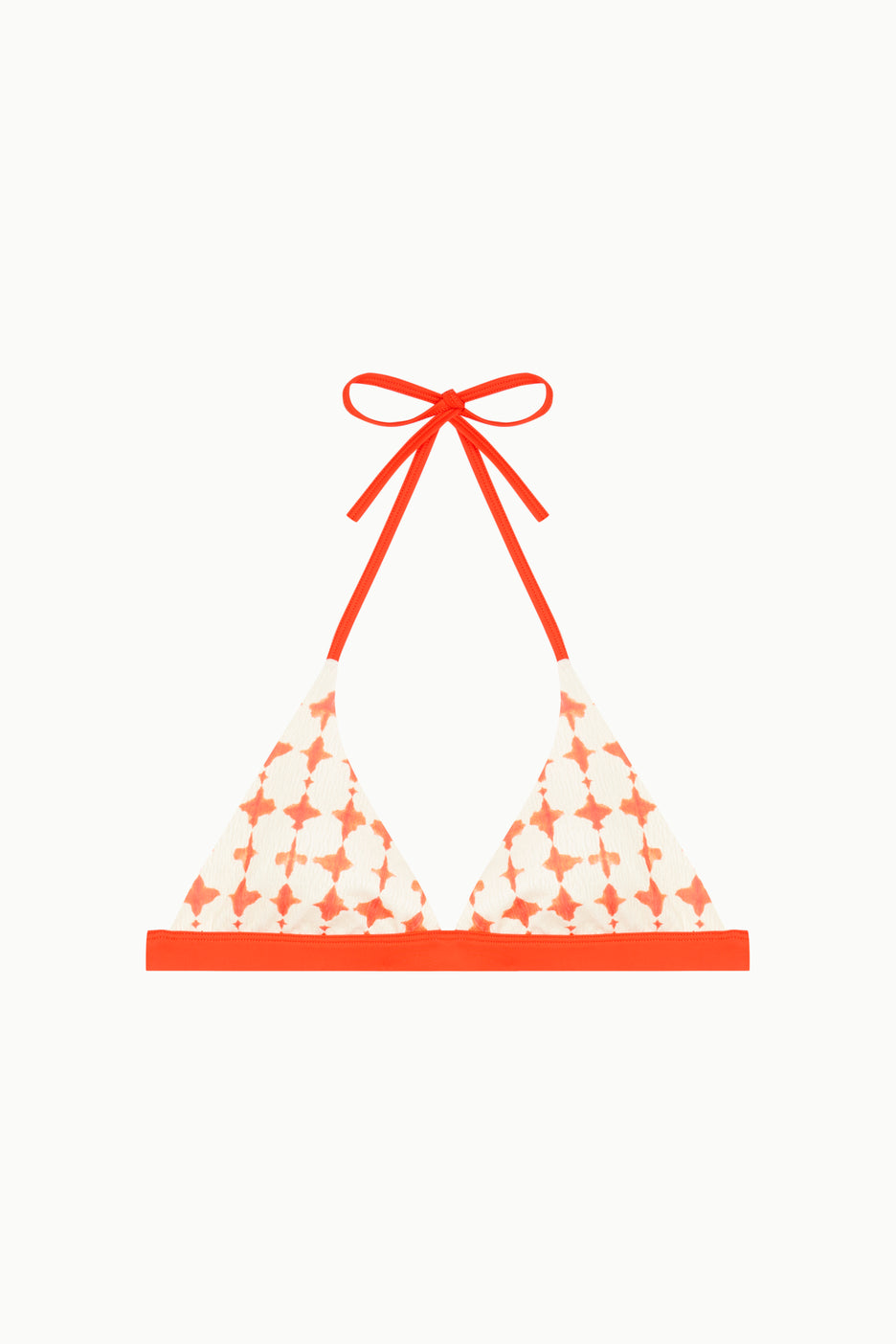 TOP CAPRI CRUCES Cotton Sail Swimwear