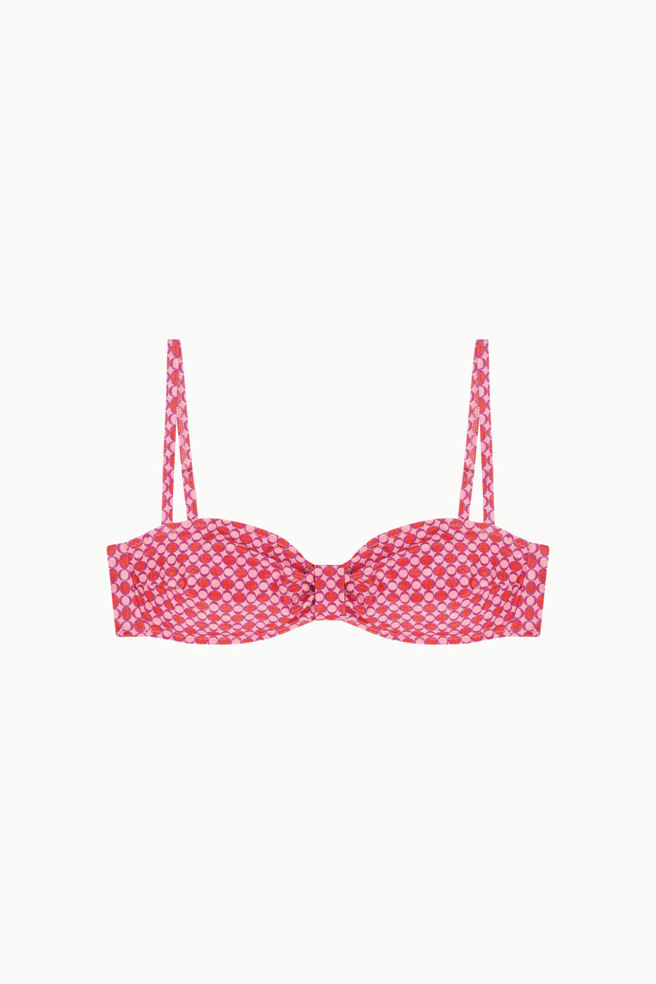 TOP BANDA LÚREX RETRO Cotton Sail Swimwear