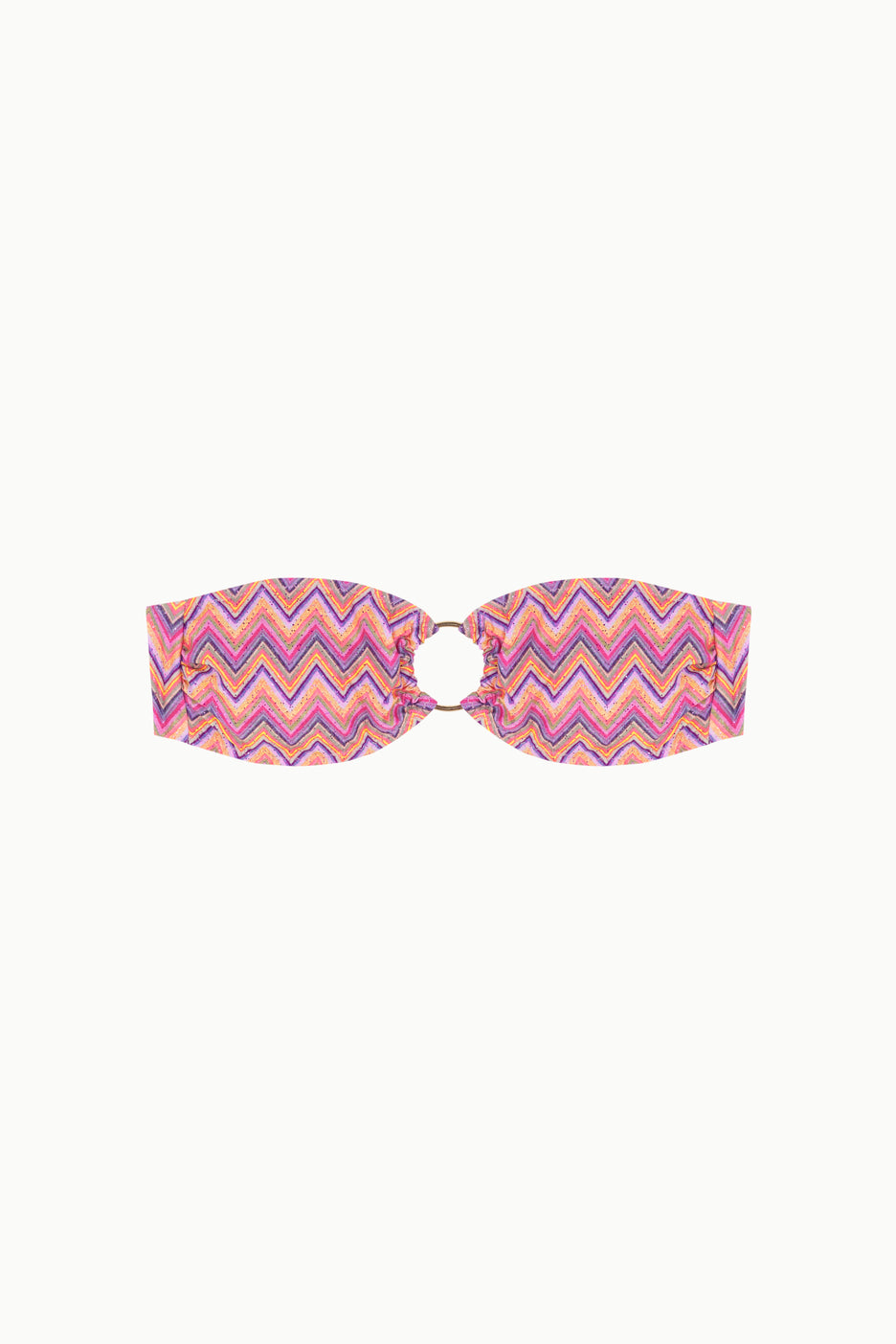 TOP BANDA RAINBOW ANILLA Cotton Sail Swimwear