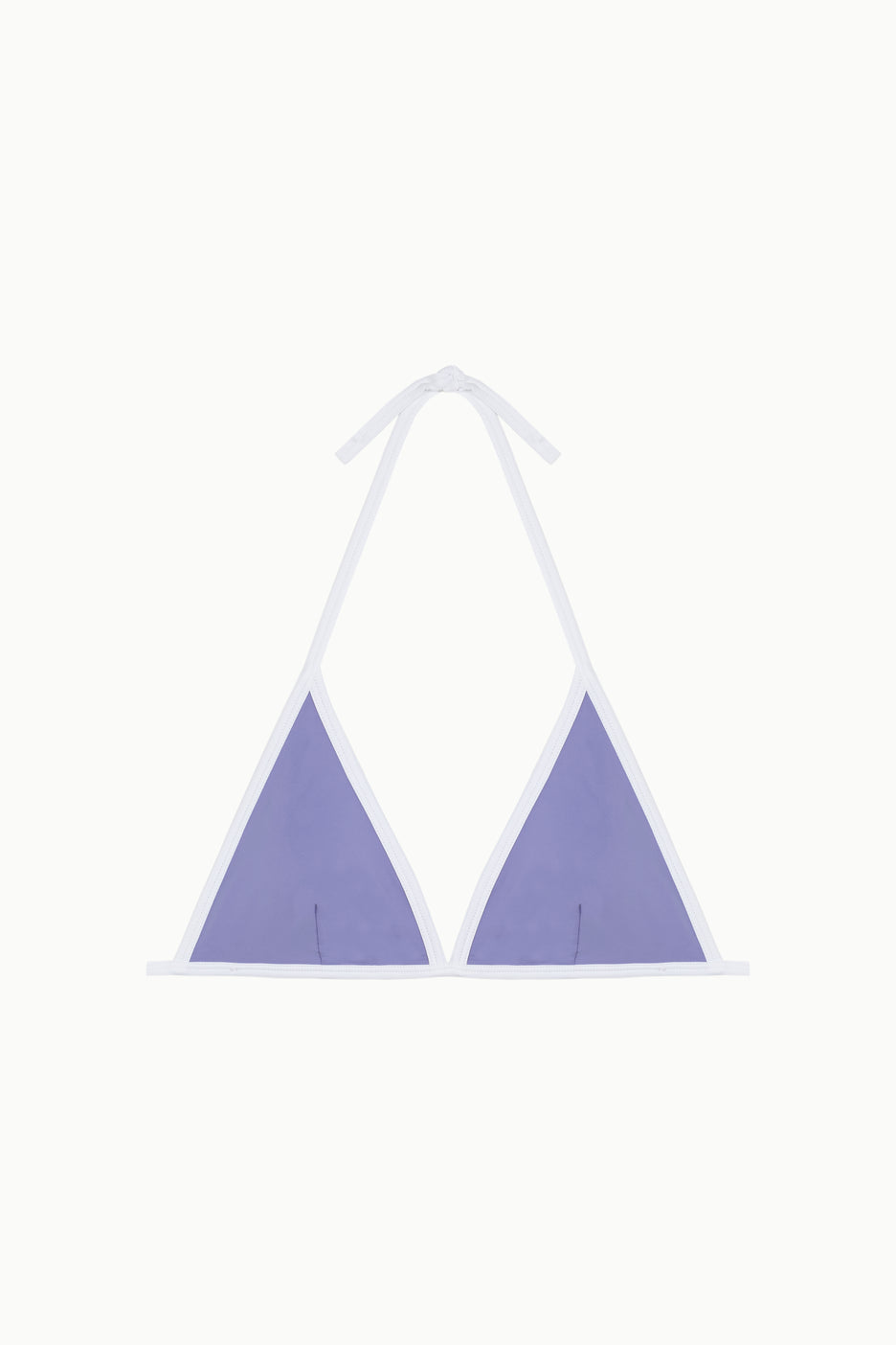 TOP MINIMAL LAVANDA Y BLANCO Cotton Sail Swimwear