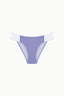 BRAGUITA BALI LAVANDA Y BLANCO Cotton Sail Swimwear