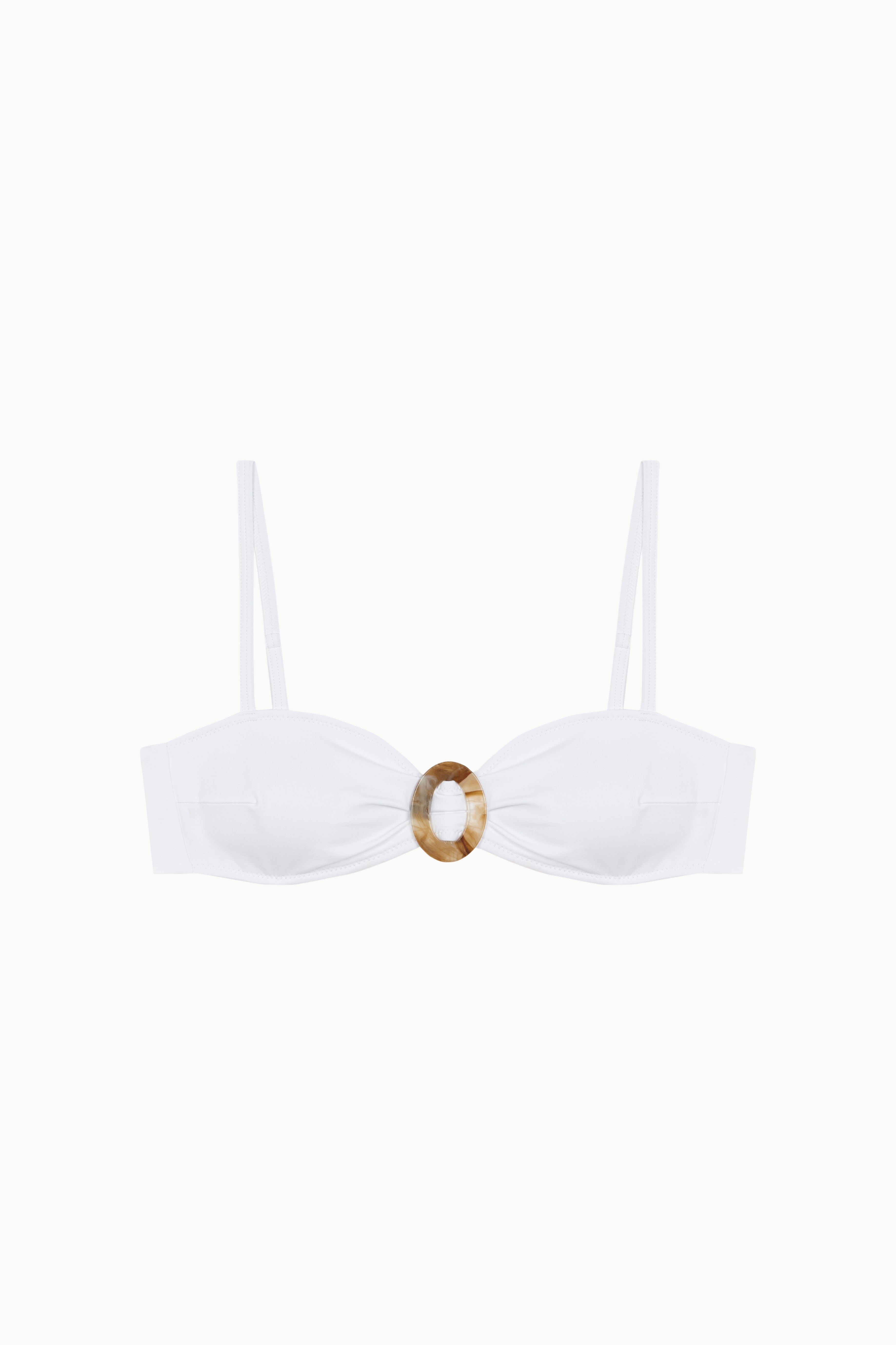 TOP HABANA WHITE Cotton Sail Swimwear