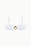 TOP HABANA WHITE Cotton Sail Swimwear