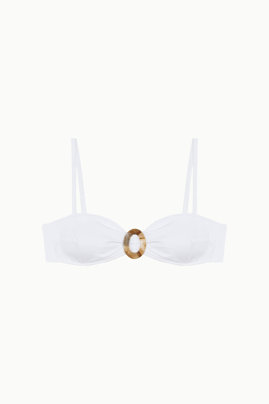 TOP HABANA WHITE Cotton Sail Swimwear