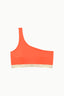 Bikini Asimétrico Mandarina y dorado Cotton Sail Swimwear