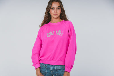 SUDADERA TIGRE FUCSIA Cotton Sail Swimwear